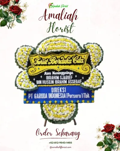 Papan Bunga Duka di Jatiranggon