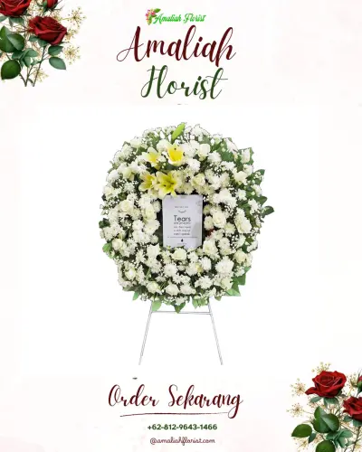 Krans Bunga Duka Cita di Jatiranggon